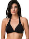 Blu4u Triangle Bikini Top Black