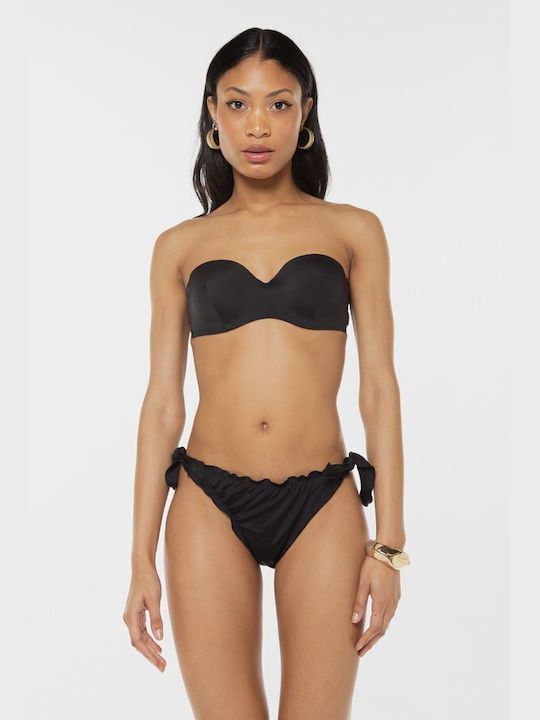 Guess Bikini Alunecare Negru