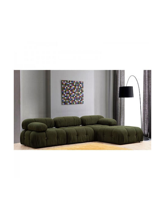 PWF-0622 Ecke Sofa mit Linker Ecke Grün 288x190cm