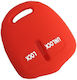 Silicone Car Key Cover Case with 2 Buttons for Mitsubishi Red