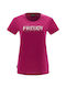 Freddy S3WTRT1 Femeie Sport Tricou Fuchsia S3WTRT1-F104