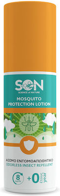 Science of Nature Mosquito Protection Lotion Άοσμη Εντομοαπωθητική Λοσιόν Κατάλληλη για Παιδιά 100ml