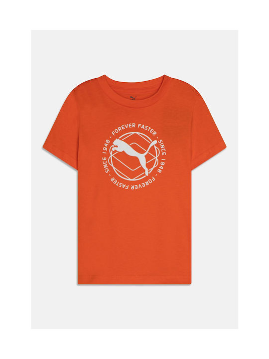 Puma Kinder T-shirt Orange