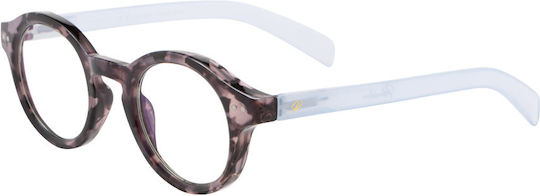 Caserta Screen Protection Glasses in Braun Schildpatt