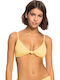 Roxy Triangle Bikini Top Yellow