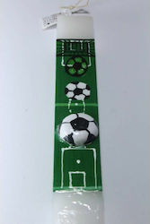 Easter Candle Flat Football Field Green