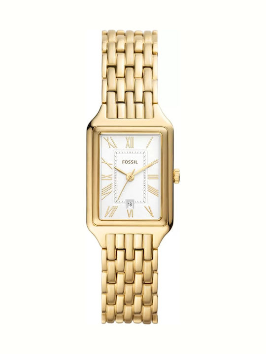 Fossil Кварцов Часовник с Метална Верижка