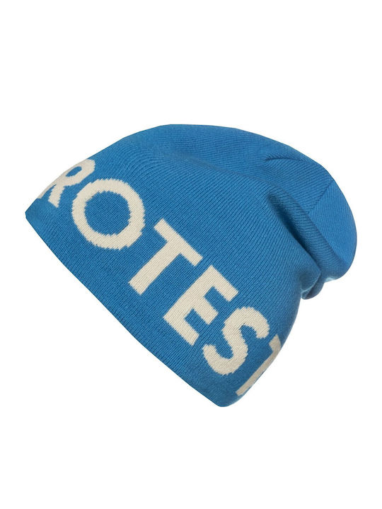 Beanie Männer Beanie Gestrickt in Blau Farbe