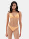 Set Bikini Τριγωνάκι Πορτοκαλί