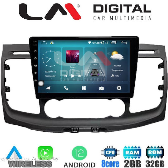 LM Digital Автомобилна Аудио Система (Блутут/USB/WiFi/GPS/Apple-Carplay/Android-Auto) с Екран 9"