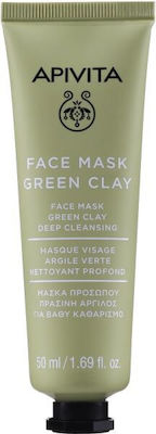 Apivita Face Cleansing Mask with Clay 50ml
