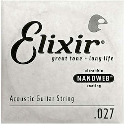 Elixir 027 Einzel Laouto-Saiten Bronze 27"