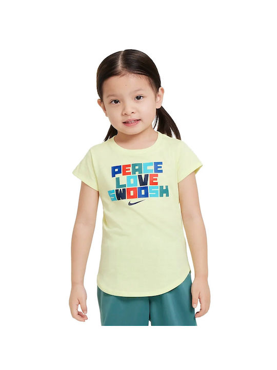Nike Kids' T-shirt Yellow