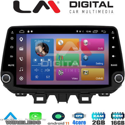 LM Digital Car-Audiosystem für Hyundai Tucson 2015 - 2019 (Bluetooth/USB/WiFi/GPS) mit Touchscreen 9"