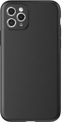 Hurtel Soft Case Silicone Back Cover Black (Huawei Mate 50 Pro)