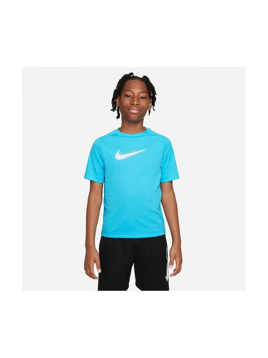 Nike Παιδικό T-shirt Γαλάζιο