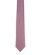 Hugo Boss Ανδρική Γραβάτα με Σχέδια σε Ροζ Χρώμα