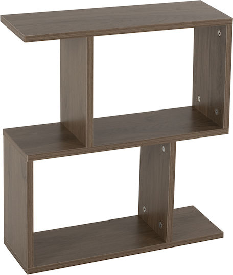 Правоъгълна Странична Маса Ameer Дървена Olive Grey 50x17x56см