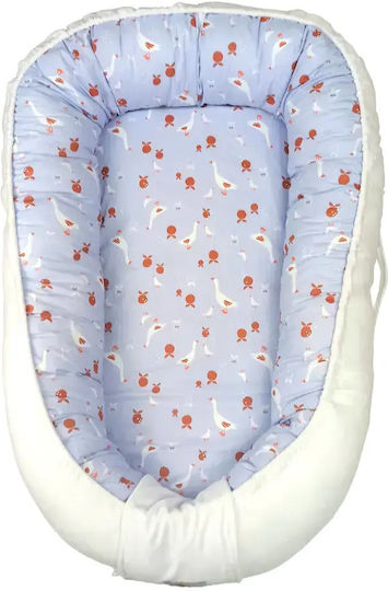 Baby Star Baby Nestkissen Goose Weiß 70x110cm