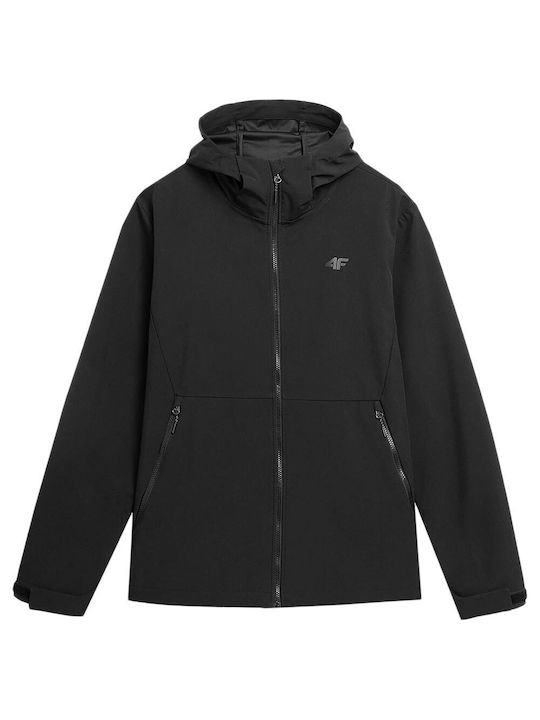 4F Men's Winter Softshell Jacket Waterproof and...