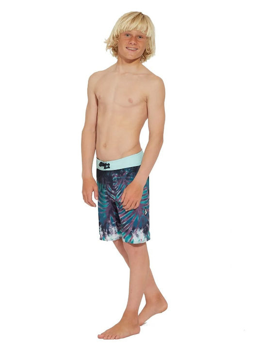Volcom Mad Wash Modtech Kids Swimwear Swim Shorts Multicolour Volcom Mad Wash Modtech Kids Swimwear Swim Shorts Multicolour