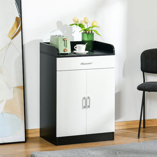 Επιδαπέδιο Ντουλάπι με Πάγκο Εργασίας 60x40x90cm Λευκό