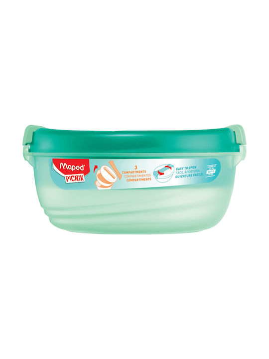 Maped Picnik Δοχείο Φαγητού Πλαστικό Πράσινο 1.4lt