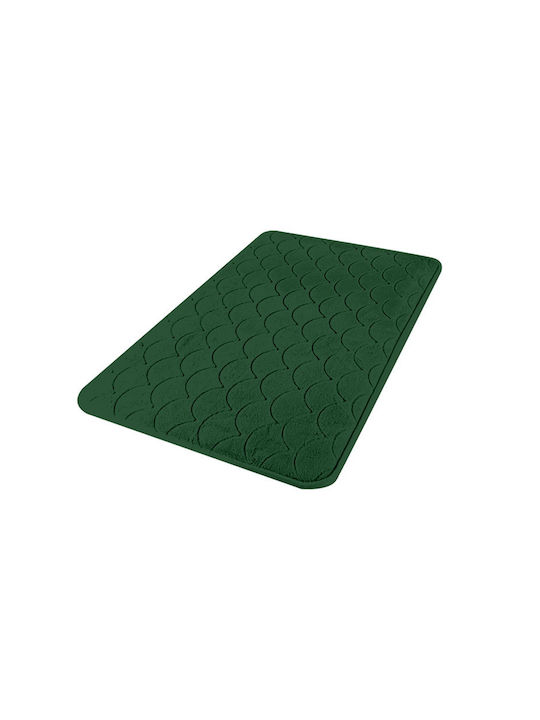 Αντιολισθητικό Πατάκι Μπάνιου Memory Foam Barney’s 24596 Σκούρο Πράσινο 50x120εκ.