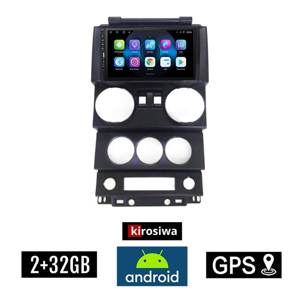 Kirosiwa Ηχοσύστημα Αυτοκινήτου για Jeep Wrangler 20062011 (Bluetooth