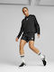 Puma T7 Women's High-waisted Sporty Shorts Black