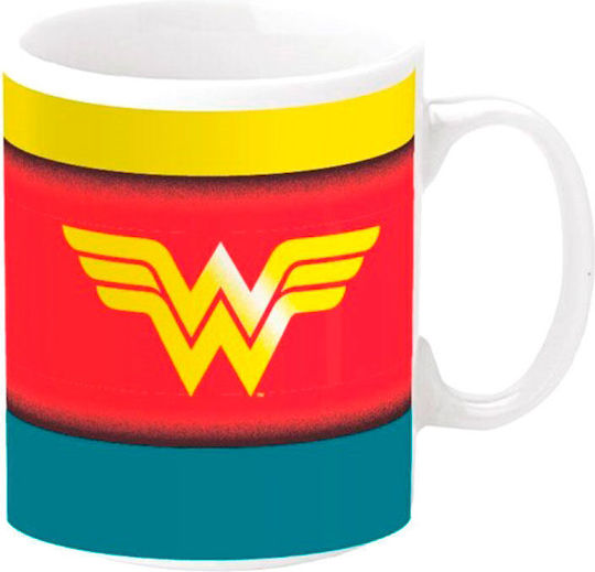 Dc Comics Wonder Woman Κούπα Κεραμική Πολύχρωμη 325ml