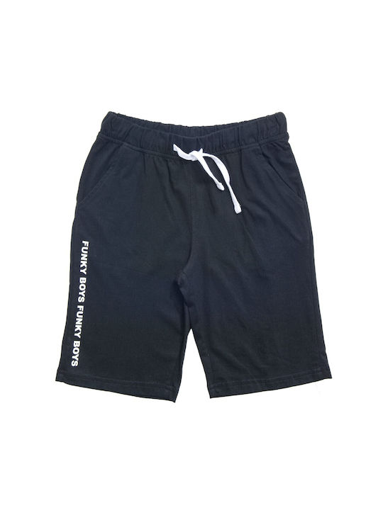 Funky Kids Shorts/Bermuda Fabric Black