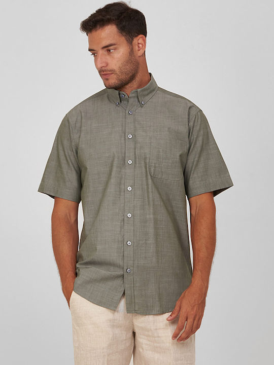 Short-sleeve modern fit Winfield Khaki Shirt