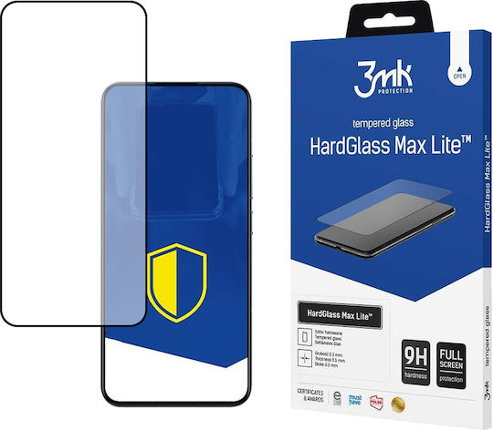 3MK HardGlass Max Lite Vollflächig gehärtetes Glas Schwarz (Xiaomi 13)