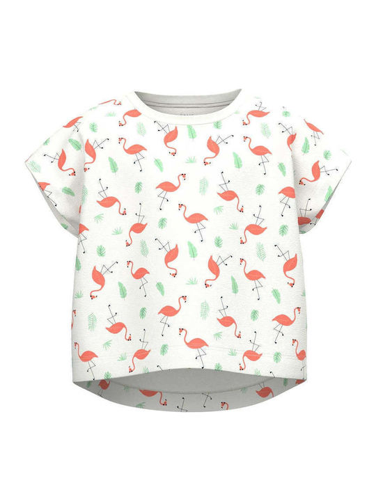 Name It Kids' Shirt Short Sleeve White