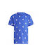 Adidas Kinder-T-Shirt Blau