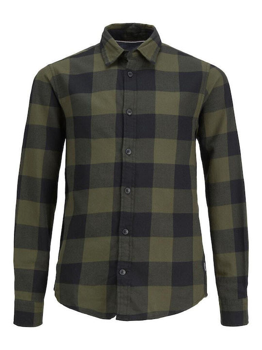 Jack & Jones Kids Checked Shirt Green