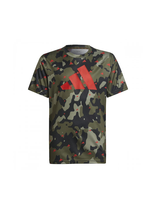 Adidas Kids T-shirt Khaki