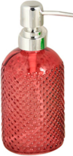 Dream House Tabletop Glass Dispenser Red