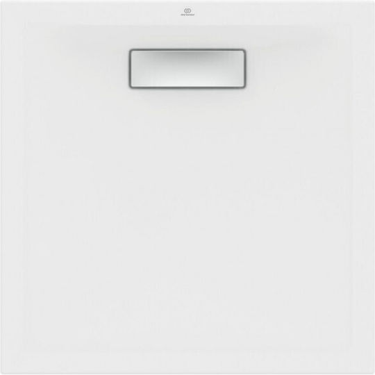 Ideal Standard Ultra Flat Τετράγωνη Ακρυλική Ντουζιέρα 80x80cm Λευκή