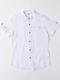 iDO Kids One Color Linen Shirt White