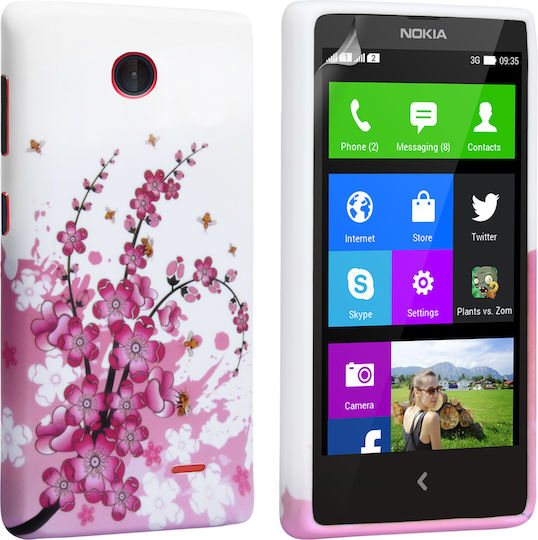 YouSave Accessories Back Cover Silicone White (Nokia X by YouSave )