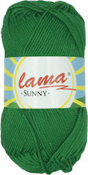 Lama Sunny Cotton 147 Green 125m 50g