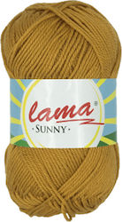 Lama Sunny Cotton Yarn 190 Yellow 125m 50g