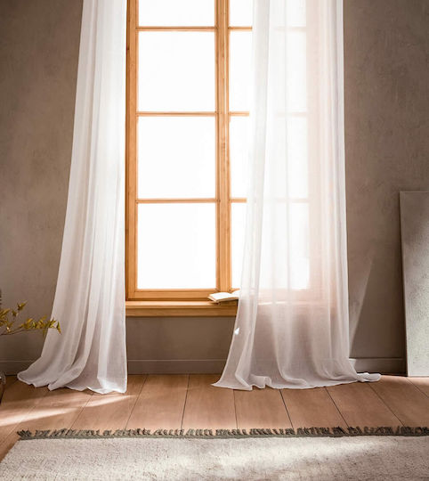 Gofis Home Завеса с Плик с писалка 502 05 Off White 2004502105001 140x280бр