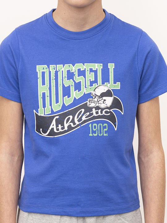 Russell Athletic Kids' T-shirt Blue