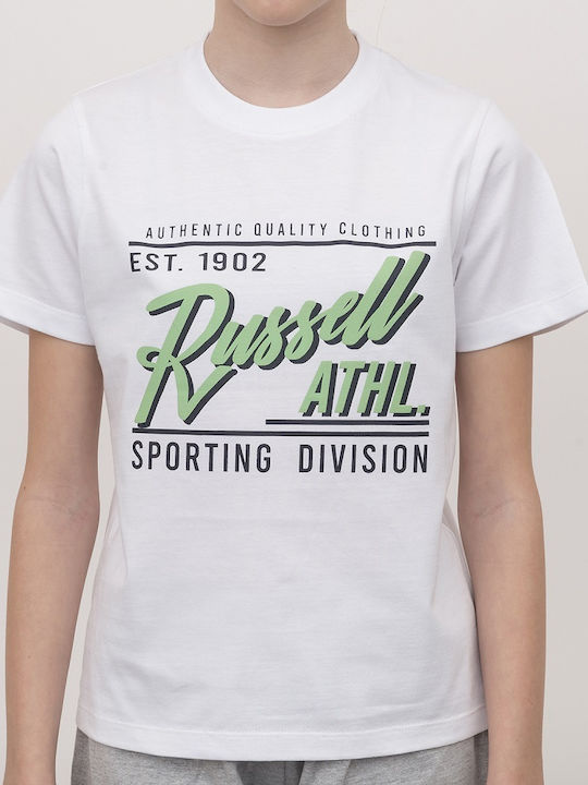 Russell Athletic Παιδικό T-shirt Λευκό