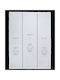 Silk Fashion Κουρτίνα με Τούνελ 723 Λευκή 210x300εκ.