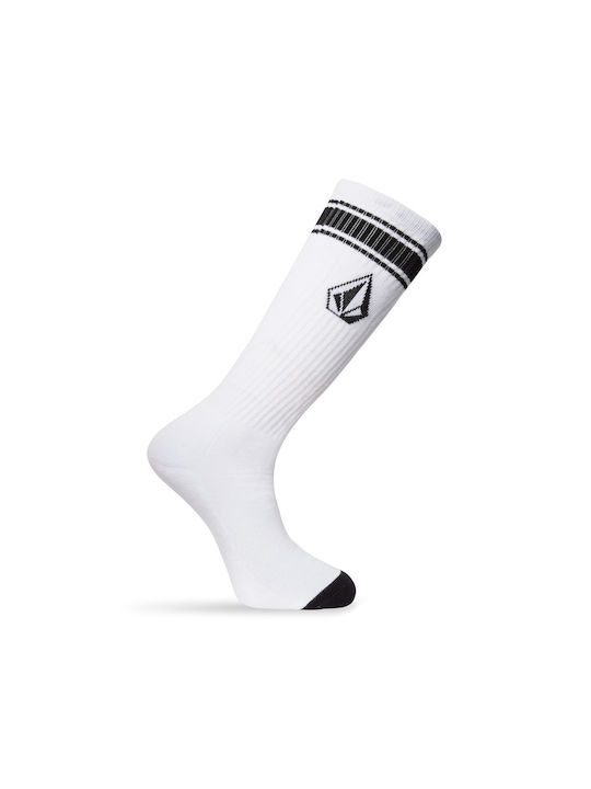Volcom Unisex Κάλτσες Λευκές