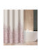 Guy Laroche Aria Fabric Shower Grommet Curtain 180x185cm Pudra